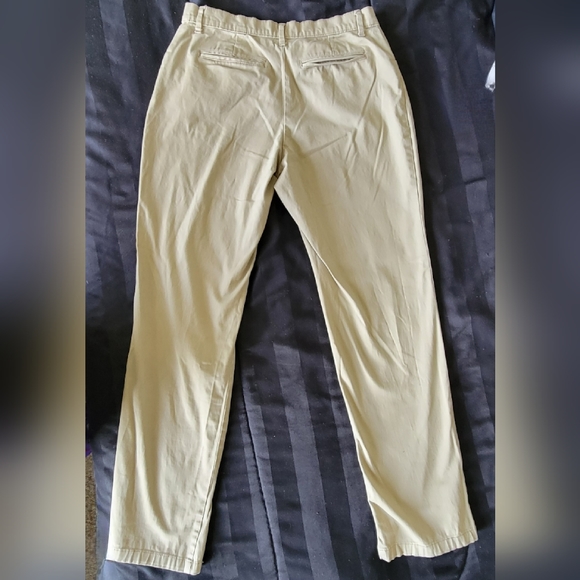 Lee Relaxed Fit Khaki Pants Size 8 NWOT - Picture 2 of 7